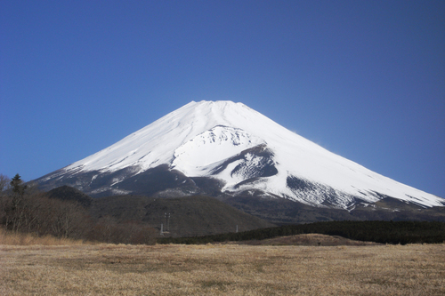 01　水ヶ塚公園（標高1,500m）からの富士山